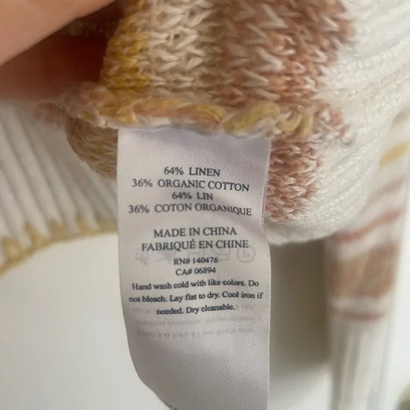 Faherty Homeland Cardigan Dragonfly Path Multicolor Button-Up Cardigan - Picture 3 of 6